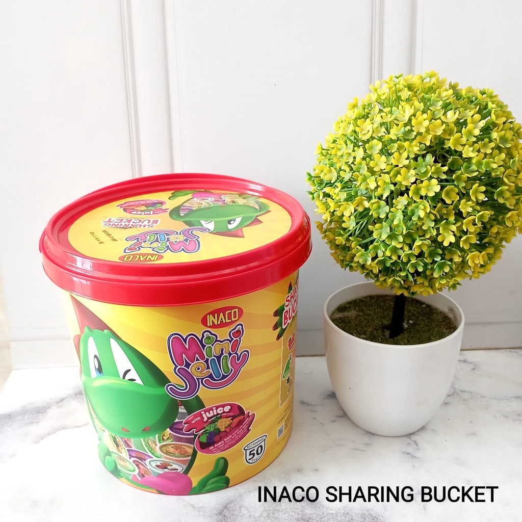 

INACO MINI JELLY SHARING BUCKET 750 GRAM - Inaco Timba/Inaco Sharing Bucket/Inaco Jelly/ Inaco Nata De Coco/ Inaco Mix Jelly