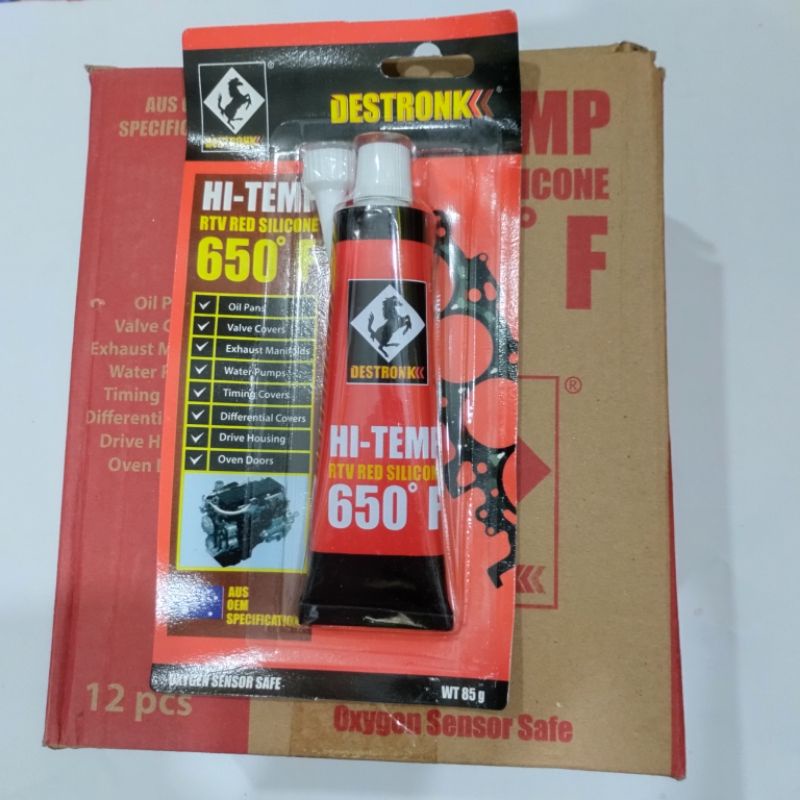 

Lem Gasket Silicone Red