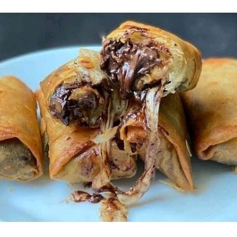 piscok lumer /pisang raja coklat lumer premium aqilafrozen
