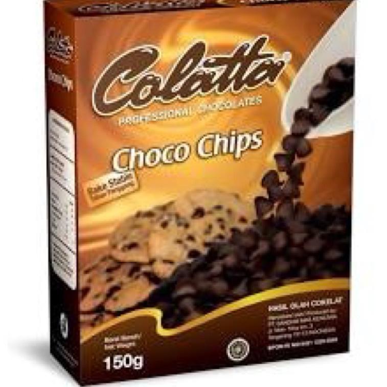 

✔✔SALE✔✔ Colatta Choco Chips 150gr / Collata Choco Chips 150gr