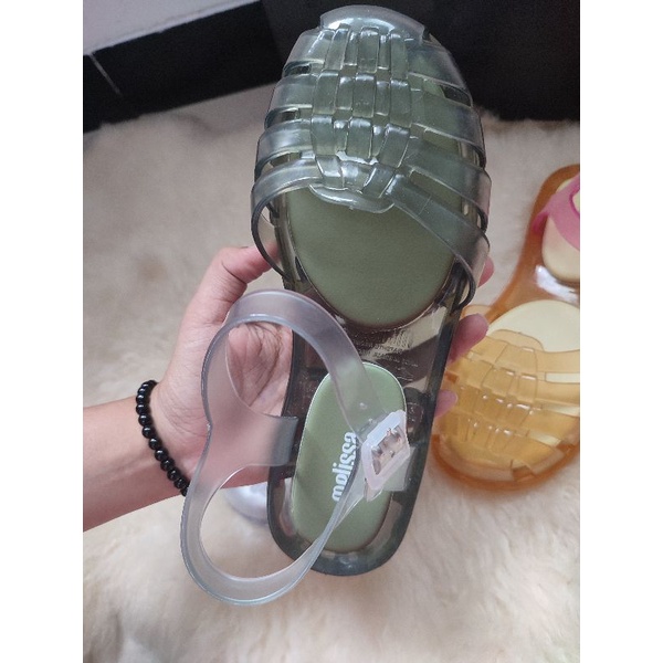 1:1 Ori Melissa Possession Obsessed Ad Sepatu Sandal Karet Wanita Santai Terbaru