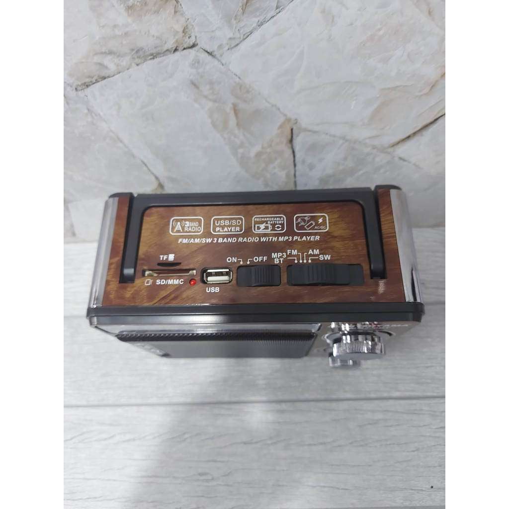 Radio Bluetooth Jadul SN-4020BT - Radio Klasik SONIA 4020BT - Radio Portable SONIA