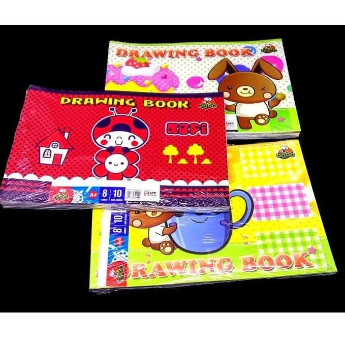 

G26 Buku Gambar A4 Dodo [1Pak Isi 10 Buku] TREND KEKINIAN ㅀ