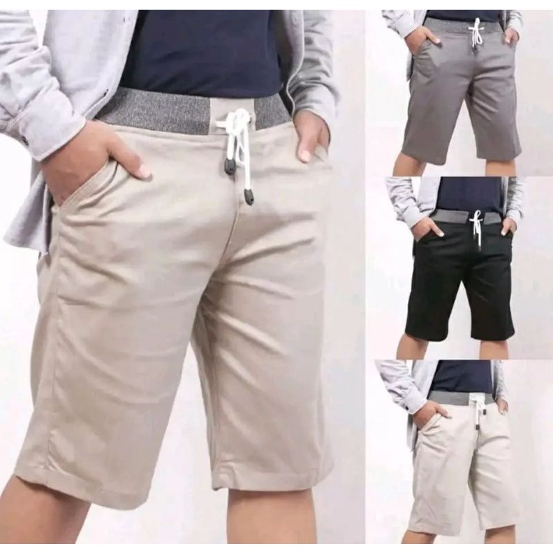 100RB DAPAT 5 CELANA CHINOS CHINO PENDEK RIP JUMBO PRIA DEWASA