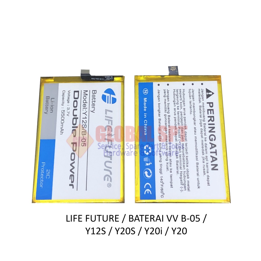 BATERAI VIVO B-05 LIFE FUTURE / BATRE Y12S / BATERE Y20S / Y20i / Y20