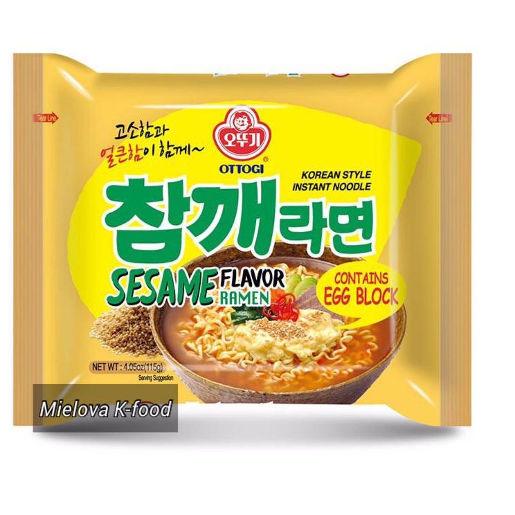

[KODE 77] Sesame Flavor Ramen Ottogi 115g