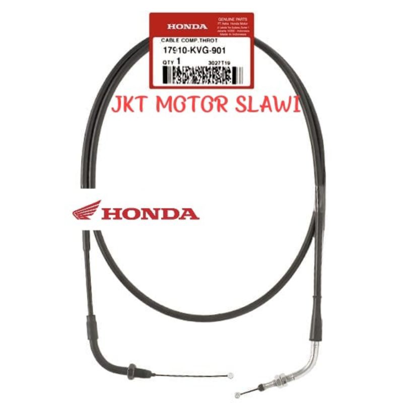 17910-KVG-901 kabel gas beat karbu asli honda