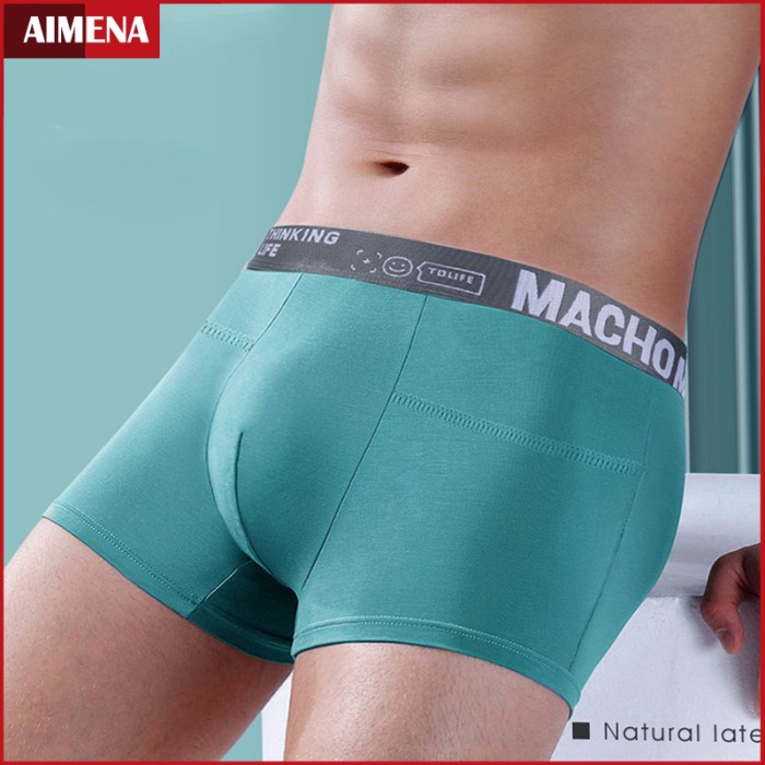 Terlaris Celana Dalam Pria Tipis Boxer Keren Bernapas Cd