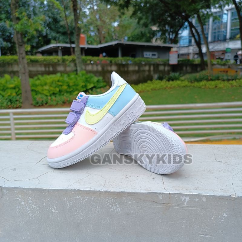 SEPATU NIKE ANAK PEREMPUAN AIR FORCE 1 SEPATU ANAK WANITA PREMIUM HIGH QUALITY SEPATU ANAK ANAK CEWEK MURAH