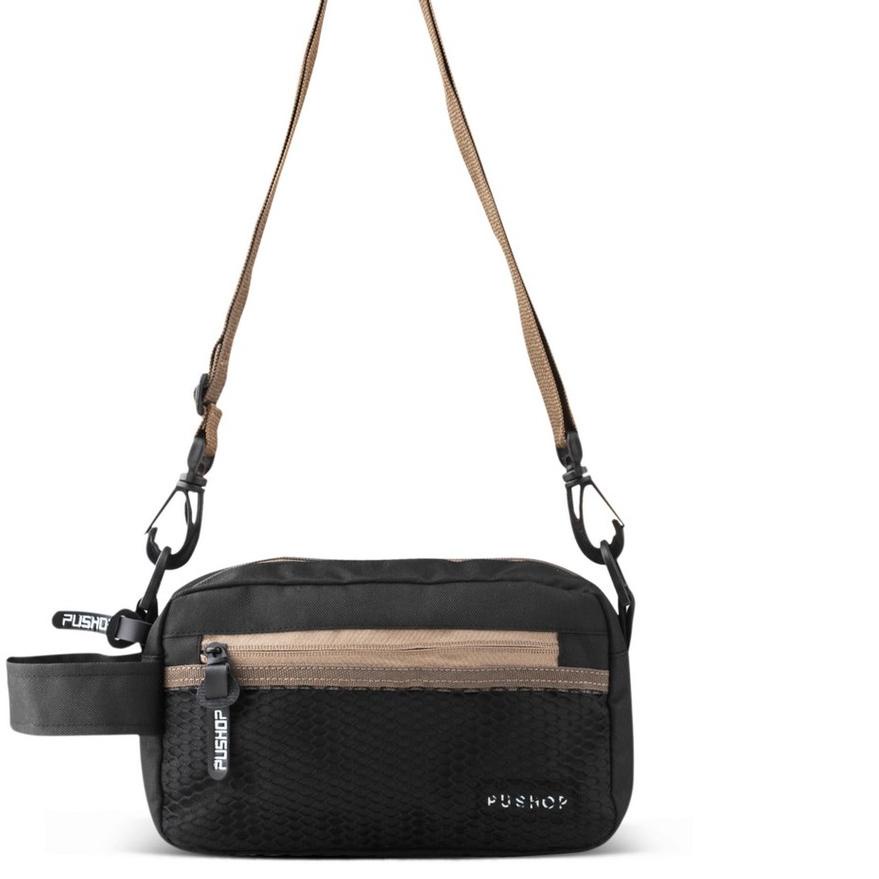 ➥ Tas Selempang Mini Handbag Jaring Pushop Heja Casual ♪