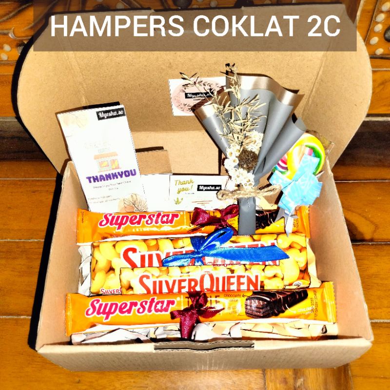 

HAMPERS KADO COKLAT COKELAT VALENTINE ULANG TAHUN WISUDA HADIAH ANAK CEWEK COWOK MURAH // MYESHA.SO GRATIS ONGKIR KADO BUNGA BUKET ANNIVERSARY