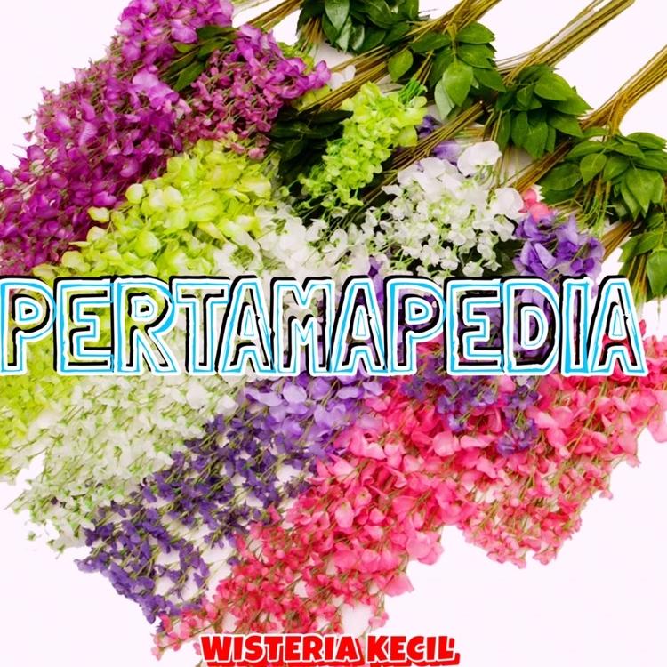 ☋ LUSINAN Bunga Wisteria Biasa/ Wisteria Gantung/ Wisteria Hiasan/ Wisteria Artificial/ Wedding Deko
