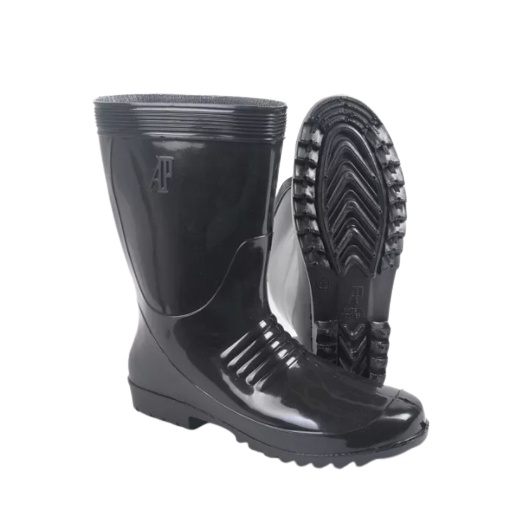 Sepatu Boots AP Black (Pendek)
