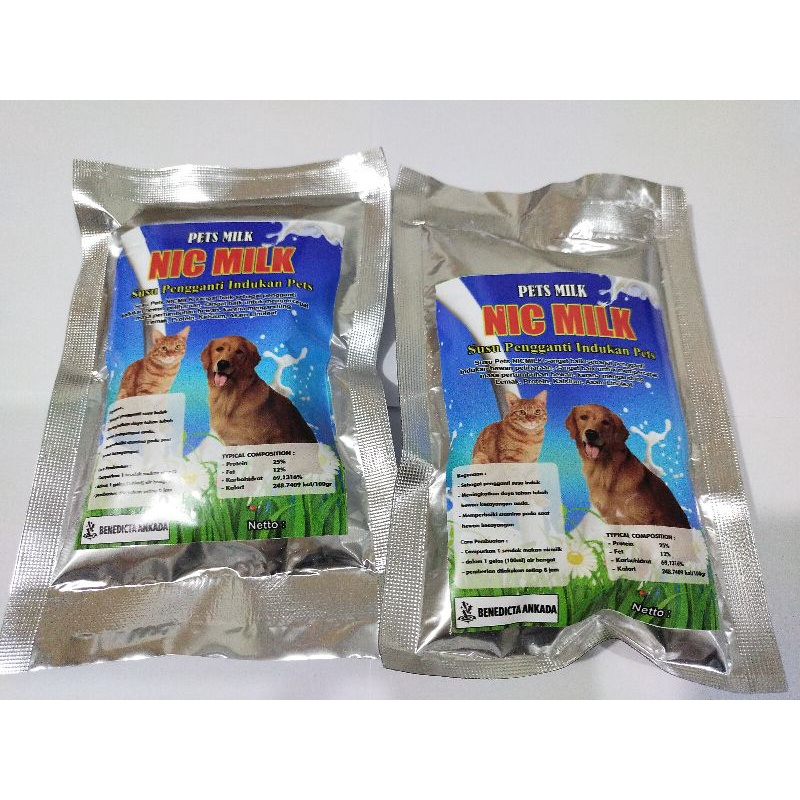 

Susu Nic Milk Pets 200gr