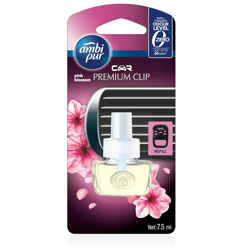 AMBIPUR CAR PREMIUM CLIP 7.5GR PINK BLOSSOM