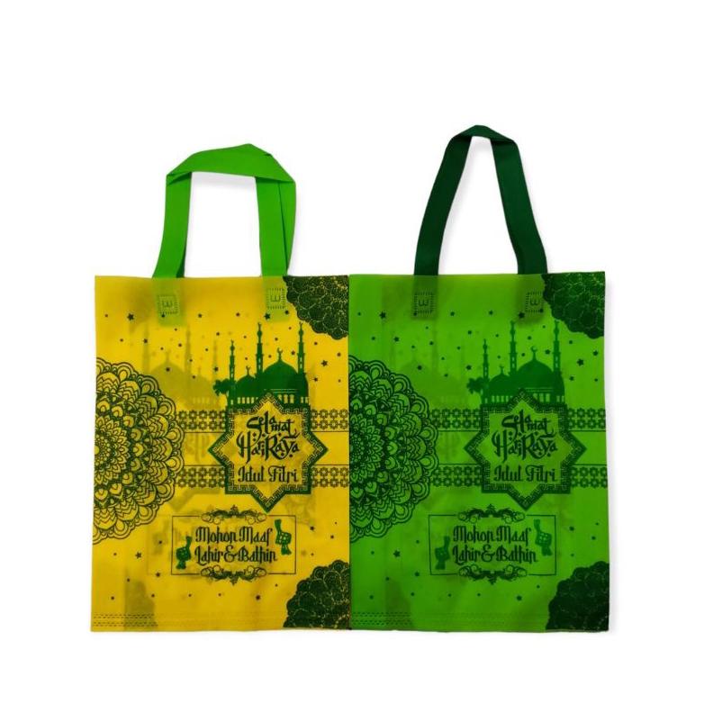 

Viral (LUSINAN) Goodiebag lebaran Idul fitri 2023 30x40x8 & 38x45x8 -Tas idul fitri-hampers lebaran Cuci Gudang