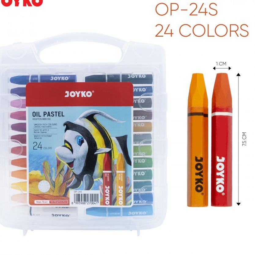 

Kejutan Hemat Crayon / krayon Titi Oil Pastel 24 warna
