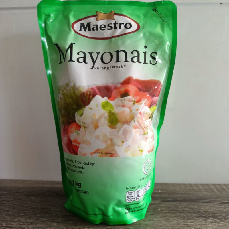 

MAYONAIS MAESTRO KEMASAN STANDING POUCH 1KG