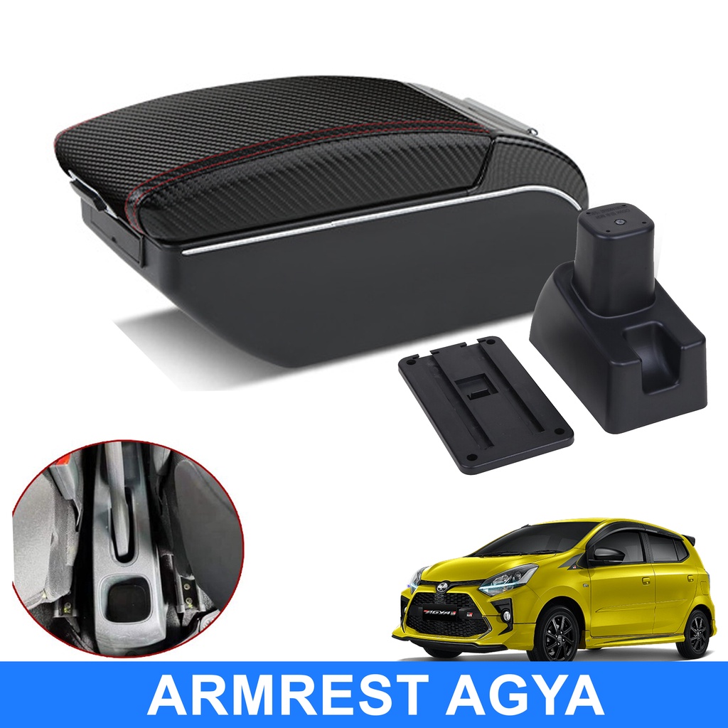 Armrest Agya Sandaran Tangan Agya Console Box Ayla Luxury Arm Rest