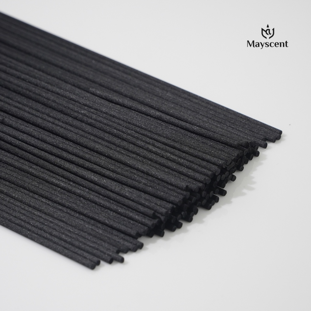 Stick Fiber Reed Diffuser Warna Hitam Black 20cm 3mm
