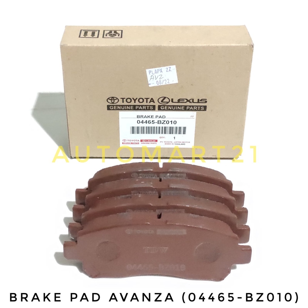BRAKE PAD / KAMPAS REM AVANZA (04465-BZ010)