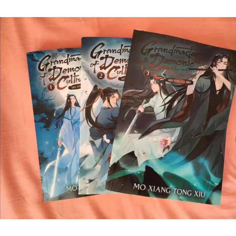 Buku bukan ORI Grandmaster of Demonic Cultivation: Mo Dao Zu Shi Vol. 1-2-3book