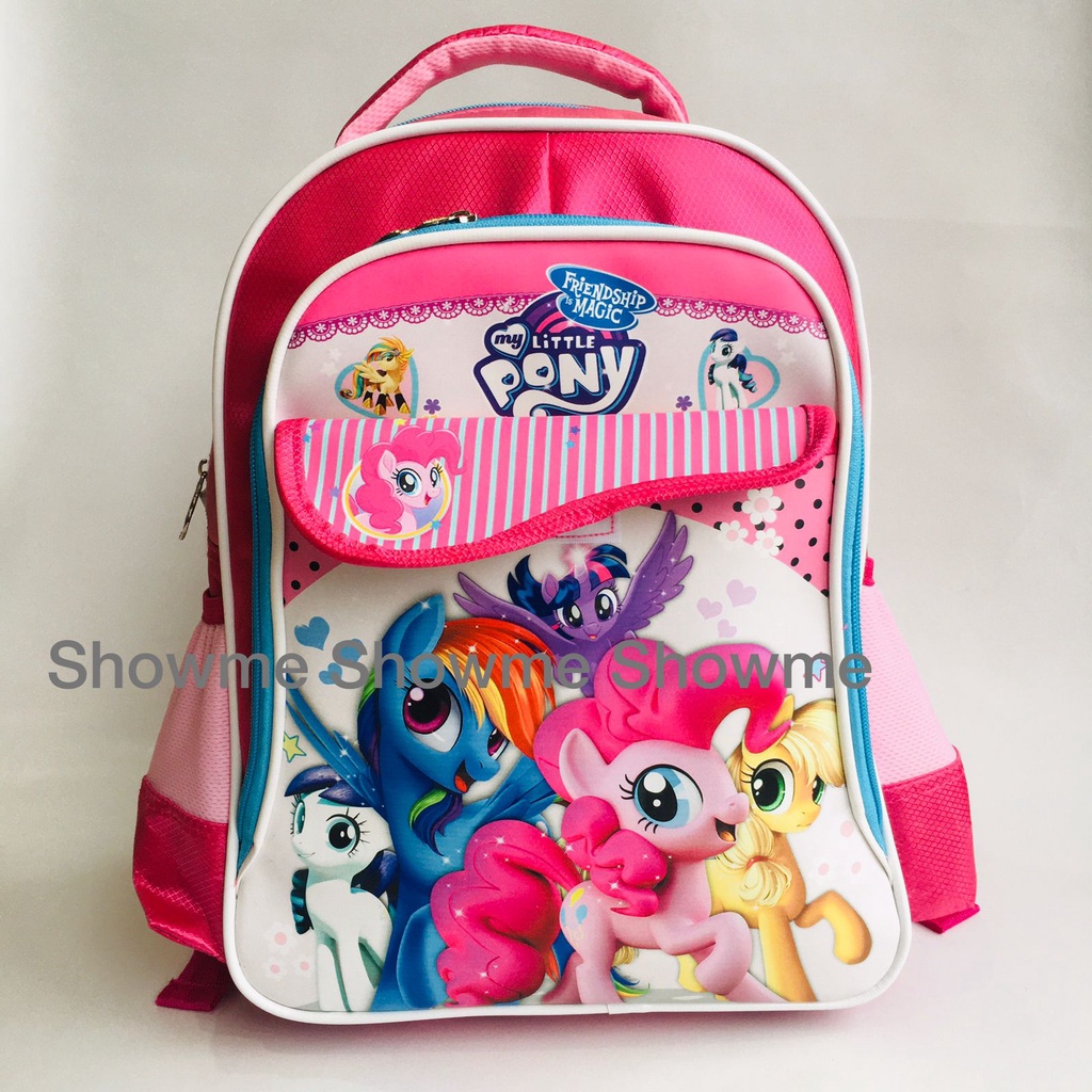 Showme Tas Ransel Anak Sekolah TK  PLAYGROU 14INCI / T35cm x P25cm xL12cm / HELLO KITTY