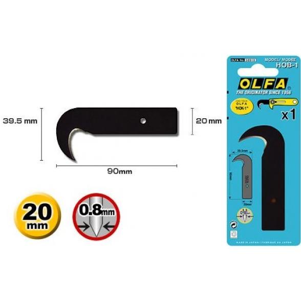 

Spare blade HOB-1 (1pcs pack) Olfa HOB-1 Spare Blade for HOK-1