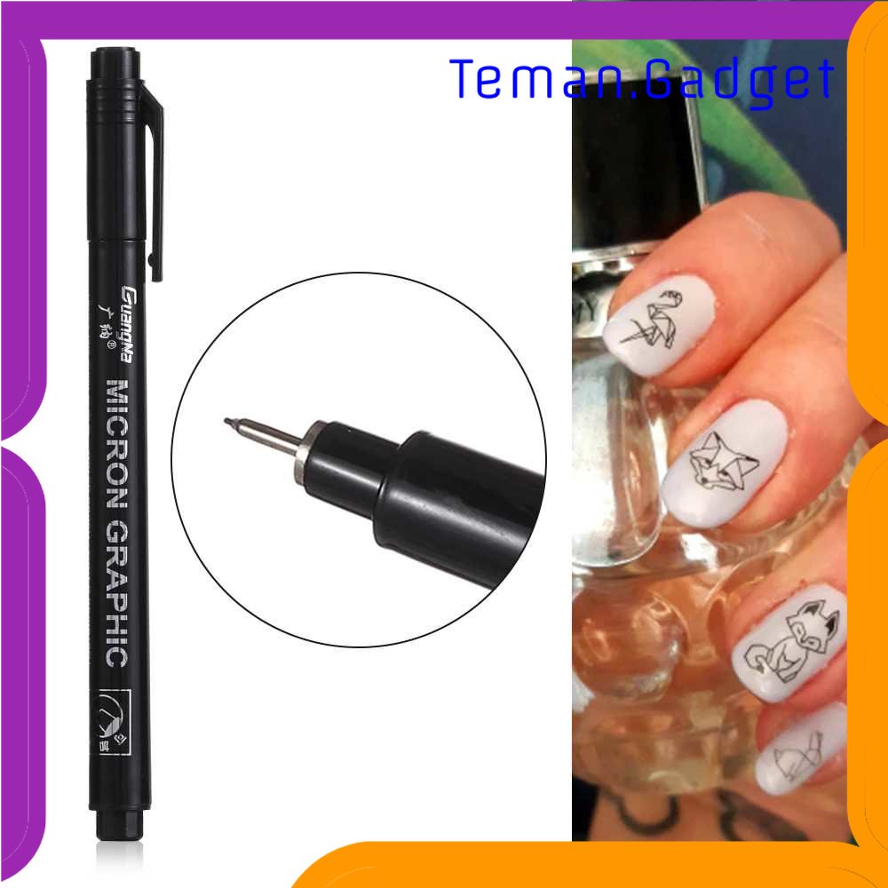TG - PRW GUANGNA Pena Kuku Nail Art Micron Graphic Pen 0.05mm - GN8050