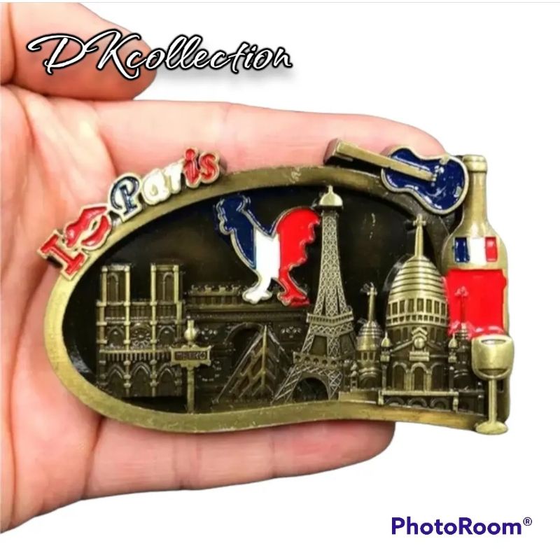 Magnet paris magnet kulkas paris besi TEMPELAN KULKAS PARIS SOUVENIR paris