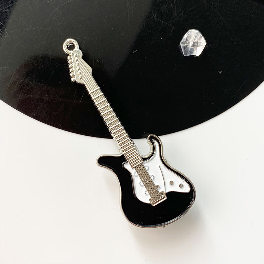 Y2k Manis Keren Gitar Elektrik Jepit Rambut Fashion Retro Pribadi Aksesoris Rambut