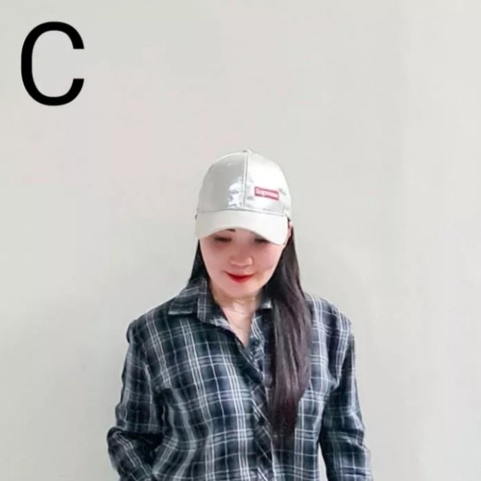 Kemeja Oversize kemeja flanel lengan panjang wanita motif kotak distro terlari hitam C L lembut Q2U5