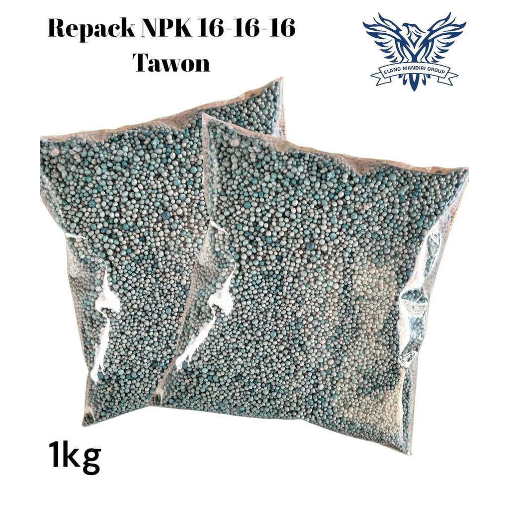 Repack 1kg PUPUK TAWON NPK 16 16 16 Kandungan Nitrogen 16%, Phospate 16%, Kalium 16 %