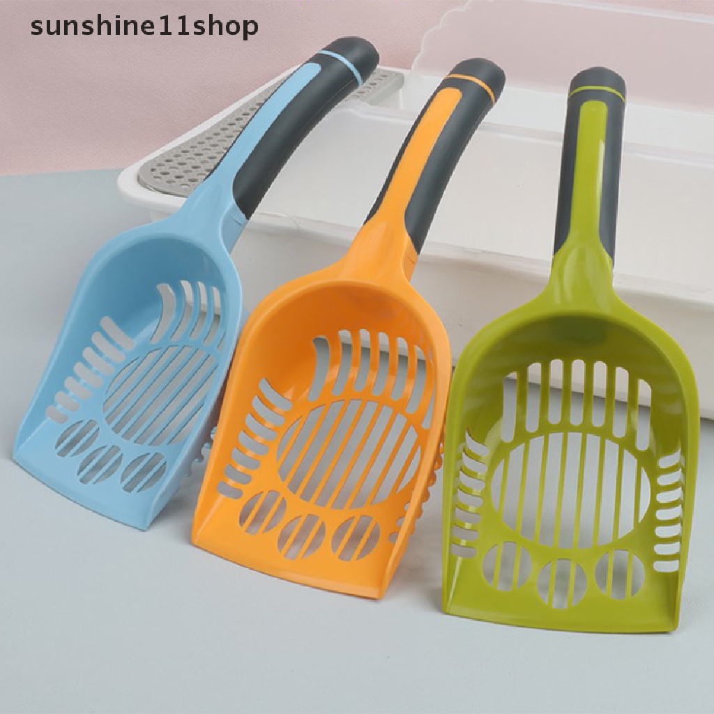 Sho Sekop Kotoran Kucing Fashion Permen Warna Pets Litter Scoopers Pet Cleanning Tool Sendok Plastik Cats Stool Scooper Perlengkapan Kebersihan N