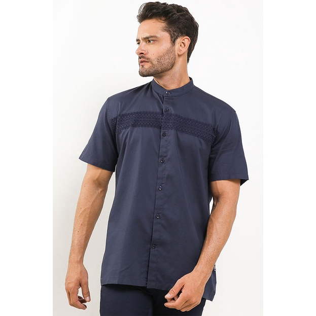 Kemeja Koko Lengan Pendek Andrew Smith A0066P02E