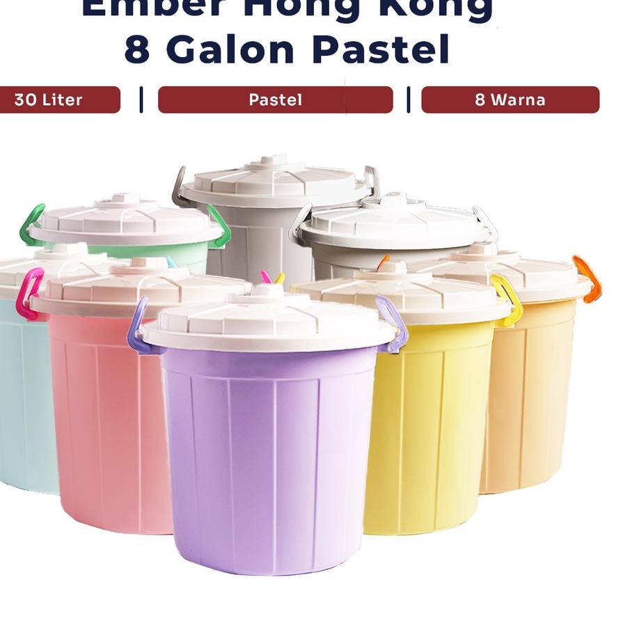 ● Indokurnia Ember Hongkong 8 Galon Pastel ℮