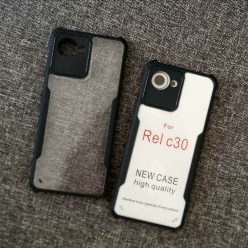 Case Realme Narzo 50A Prime / Narzo 50 / 50i prime / Realme C35 / C33 / C31 / C30 / C30s 4G / C55 NFC Casing Bumper Fusion Anti Crack Xundd