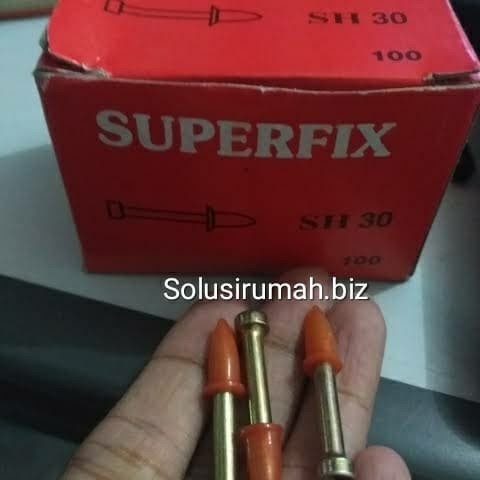 Superfix SH30 paku ramset isi 100 pcs 100pcs 100 biji sh 30 tembak