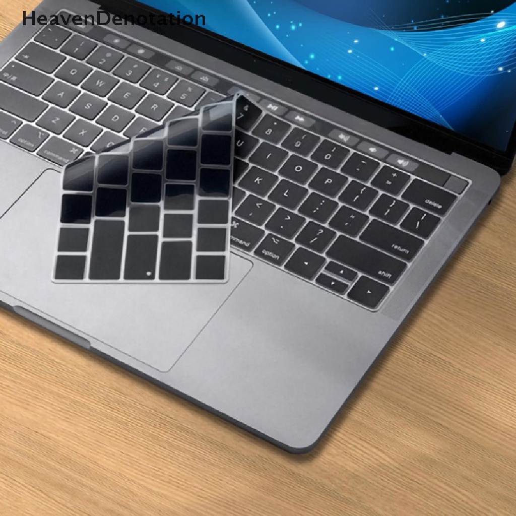 [HeavenDenotation] Cover keyboard Aksesoris laptop Untuk macbook pro13 touchbar keyboard ers cases A2159 A1706 A1707 A1989 A1990 HDV