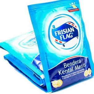 

ORIGINAL% Frisian Flag Susu Kental Manis Putih Sachet isi 6 Pcs