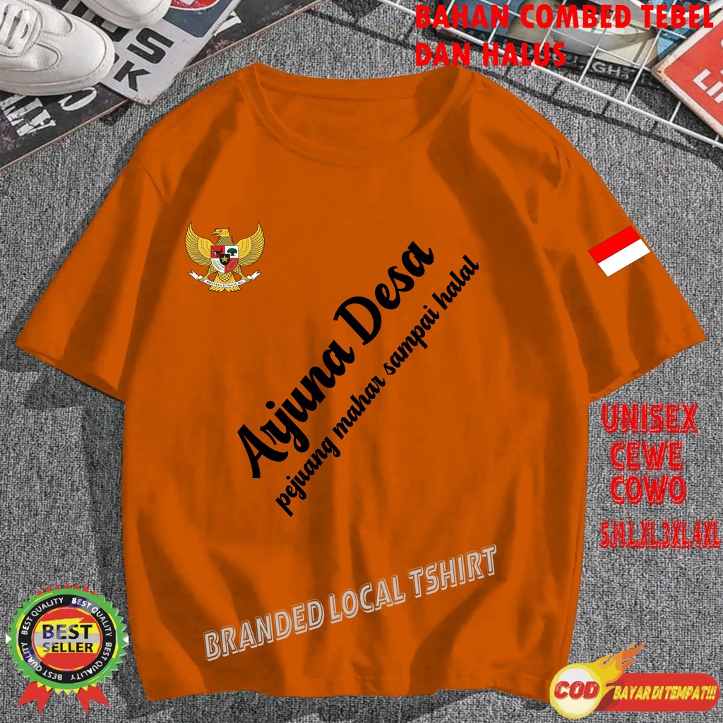 APPS Promo Diskon Kaos ARJUNA DESA Kaos Terlaris Kualitas Terjamin/Kaos Murah /Pakaian Pria pakaian Wanita/Kaos Distro Pria Kaos Promo/Best Seller