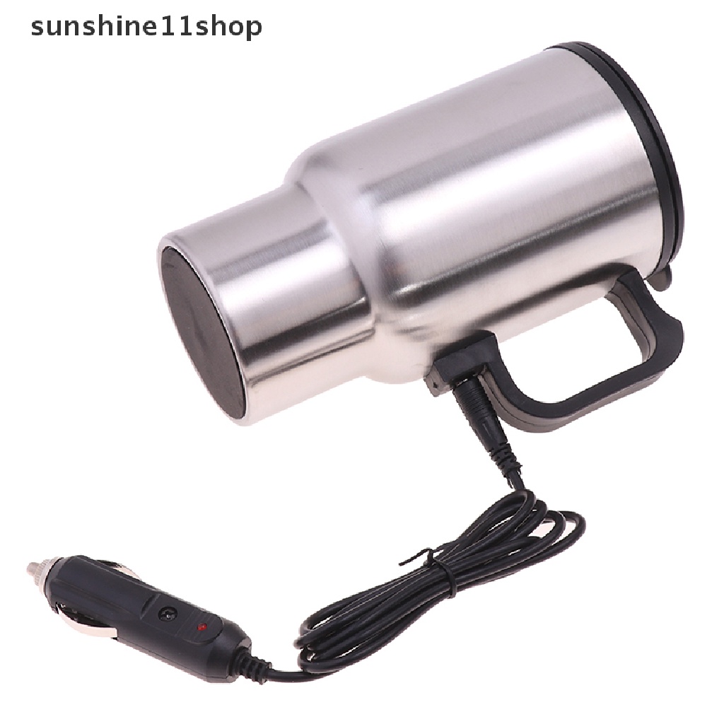 Sho 12V 450ml Stainless Steel Vehicle Heag Cup Ketel Mobil Heag Elektrik N