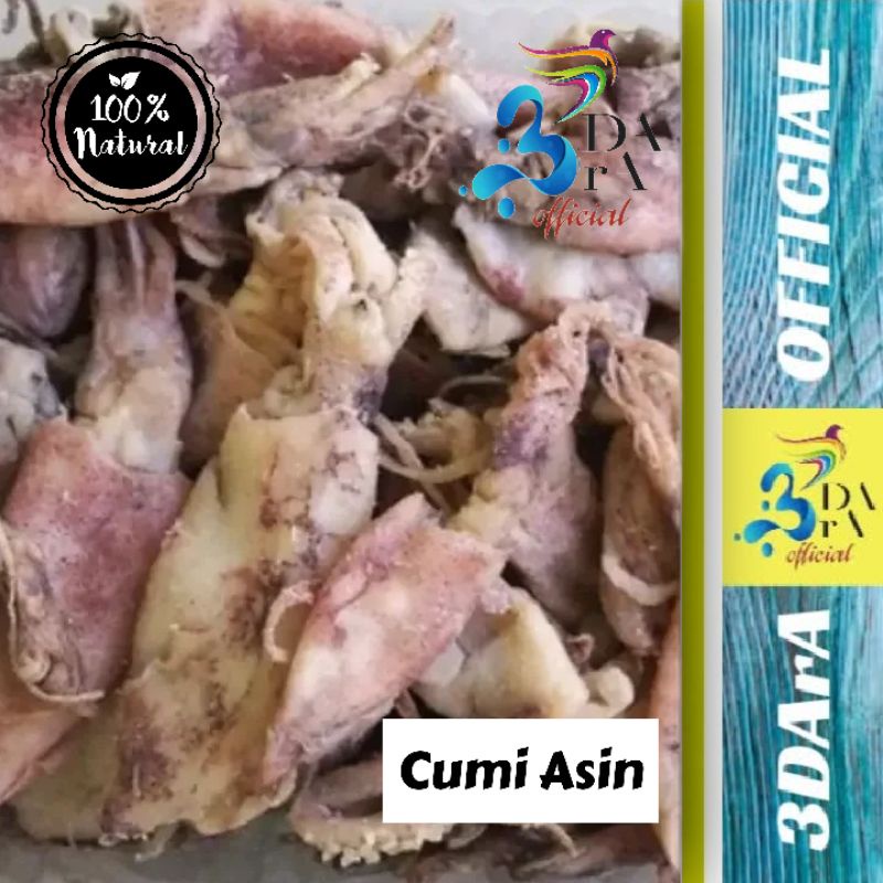 

Cumi Asin 250gr - Cumi-cumi Asin Kualitas Premium