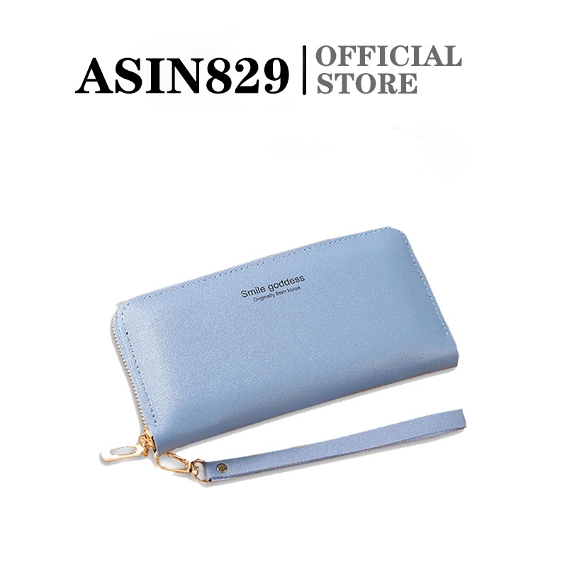 ASIN829 DOMPET PANJANG DOMPET WANITA IMPORT C079-59 Dompet panjang premium kartu ritsleting besar impor fashion Korea