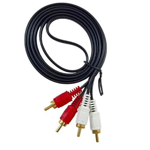 Kabel RCA 2 ke 2 Audio Speaker Aktif Jek 1.5 meter Jian Yu