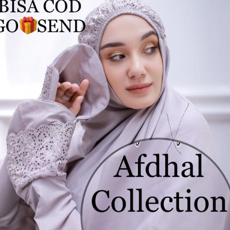 BIG SALE Mukena siti Khadijah Terusan katun bordir Khodijah dewasa pasteleena original/promo