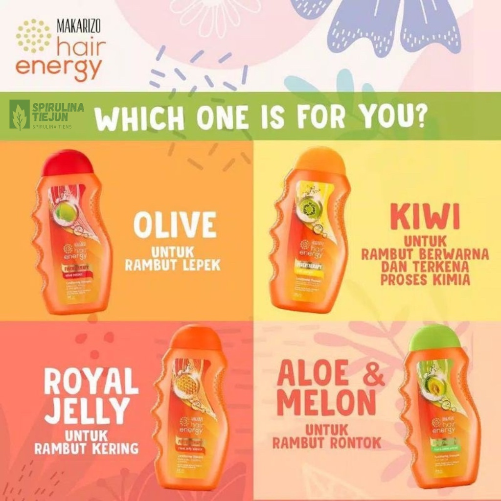 (COD) MAKARIZO HAIR ENERGY, MAKARIZO SHAMPO, MAKARIZO EASY STRAIGHT, SHAMPO MAKARIZO SACHET, SHAMPO 