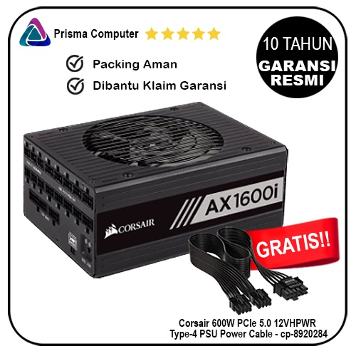 Psu Corsair AX1600i 1600 Watt 80 Plus Platinum CP-9020087-EU