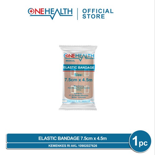 High Elastic Bandage 3in 7,5cm x 4,5m / Tensocrepe Pembalut Elastis