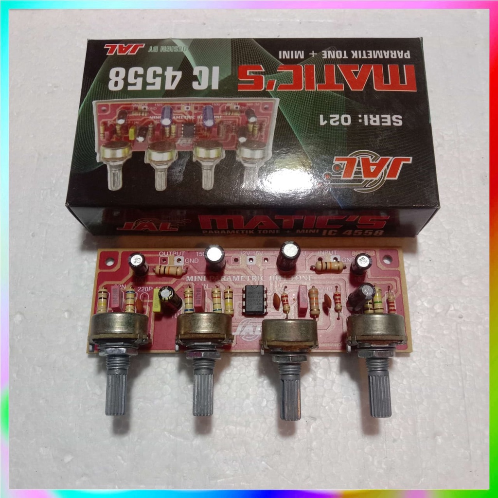 Kit Tone Control Mono Mini Parametrik matics jal
